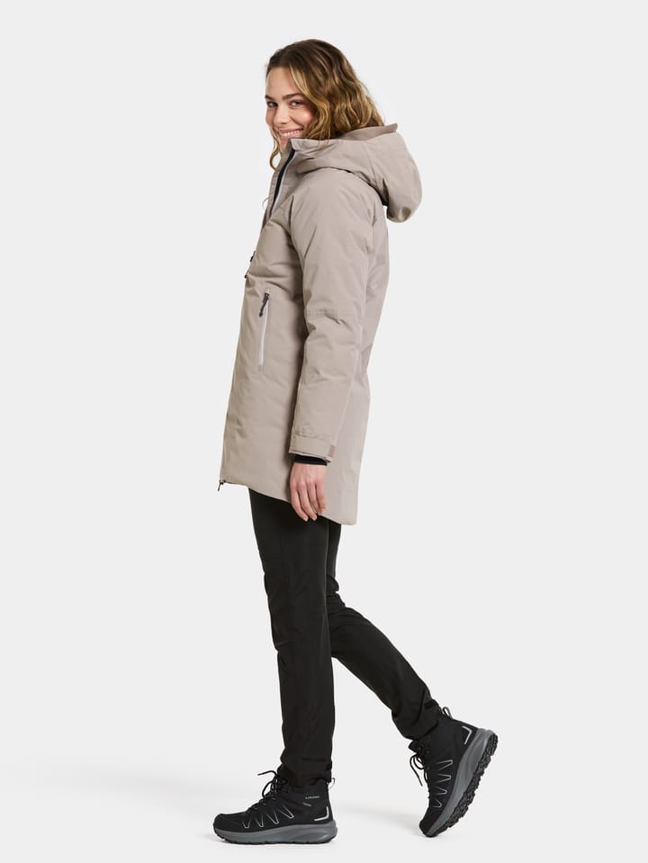 Didriksons Women's Marget Parka Ash Brown Didriksons Didriksons Women's Marget Parka Ash Brown Didriksons