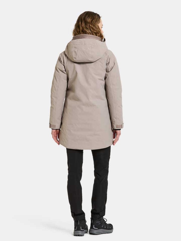 Didriksons Women's Marget Parka Ash Brown Didriksons Didriksons Women's Marget Parka Ash Brown Didriksons