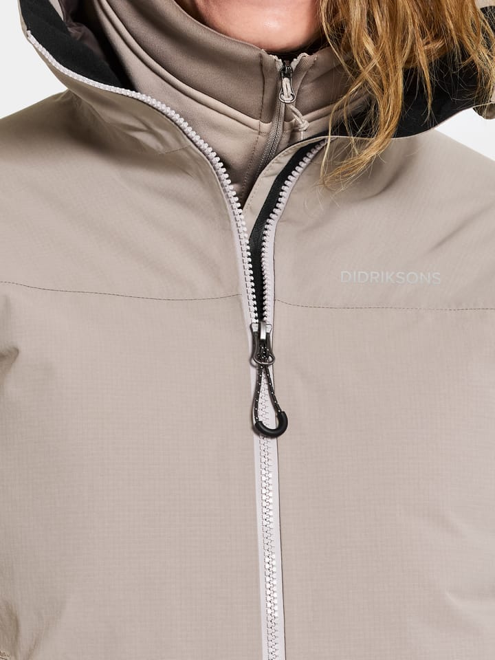 Didriksons Women's Marget Parka Ash Brown Didriksons Didriksons Women's Marget Parka Ash Brown Didriksons