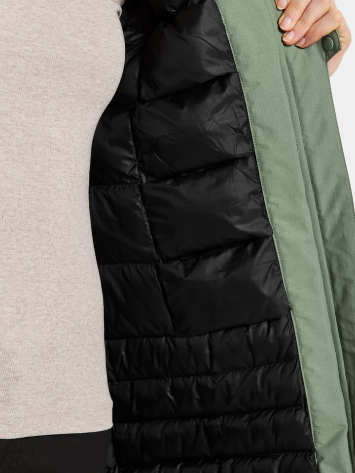 Didriksons Women's Marget Parka Light Moss Didriksons Didriksons Women's Marget Parka Light Moss Didriksons