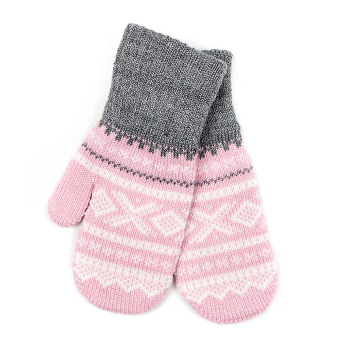 Kids' Woolmix Mittens LOTUS PINK Marius Kids