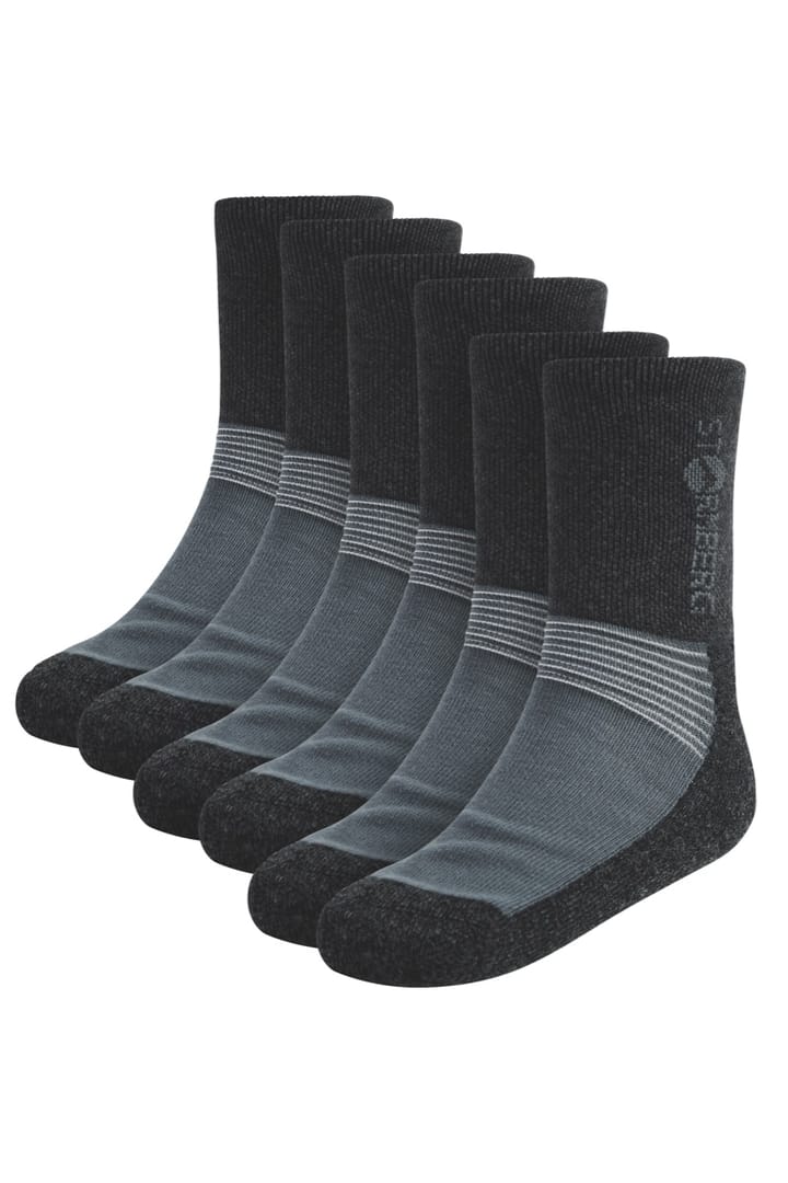 Stormberg Marka 3 pk Hiking Socks Kids Castlerock/ Ebony Stormberg