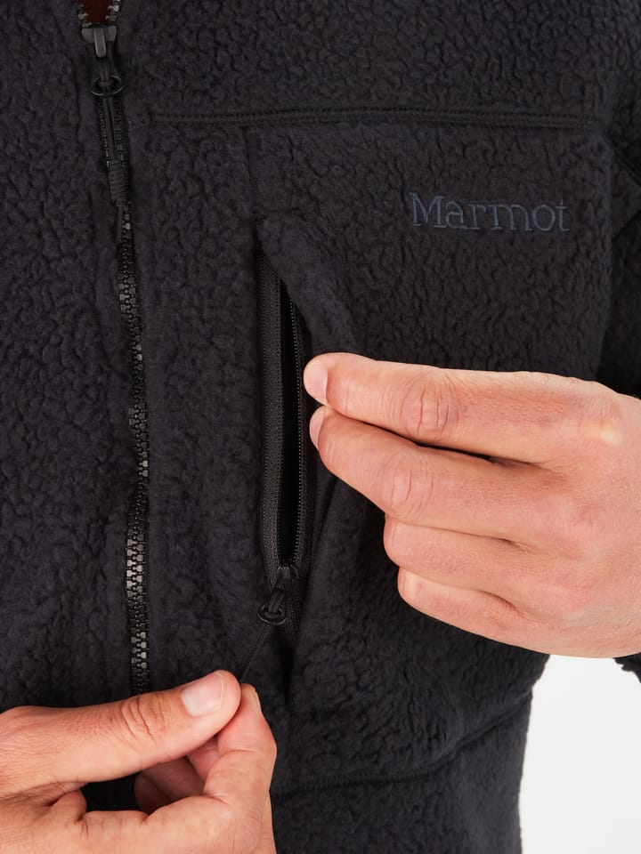 Men's Aros Fleece 1/2 Zip Black Marmot