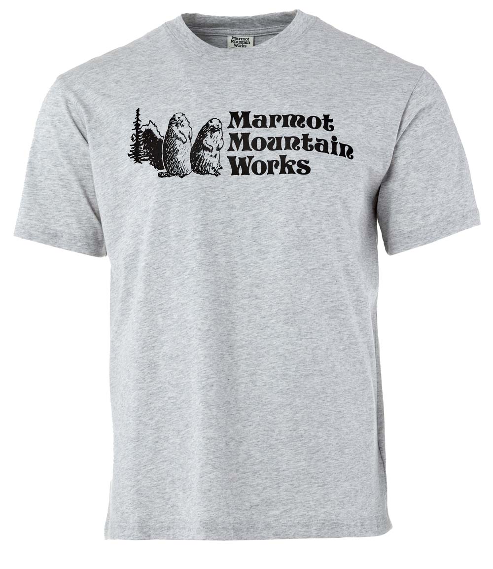 Marmot Men’s Marmot Mountain Works Short-Sleeve T-Shirt Grey