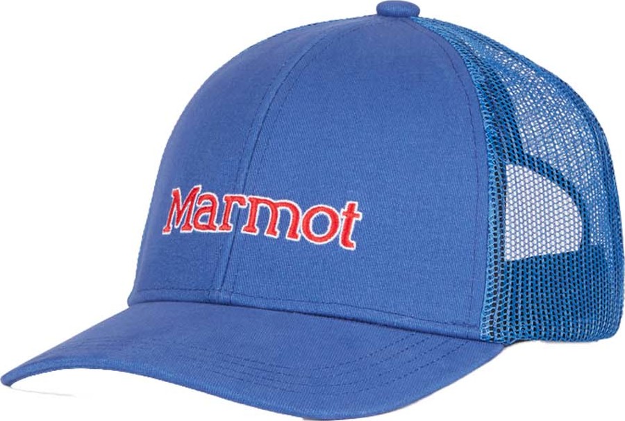 Marmot Retro Trucker Hat Trail Blue OneSize, Trail Blue