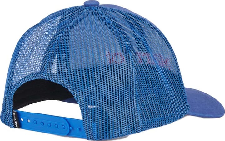 Marmot Retro Trucker Hat Trail Blue Marmot