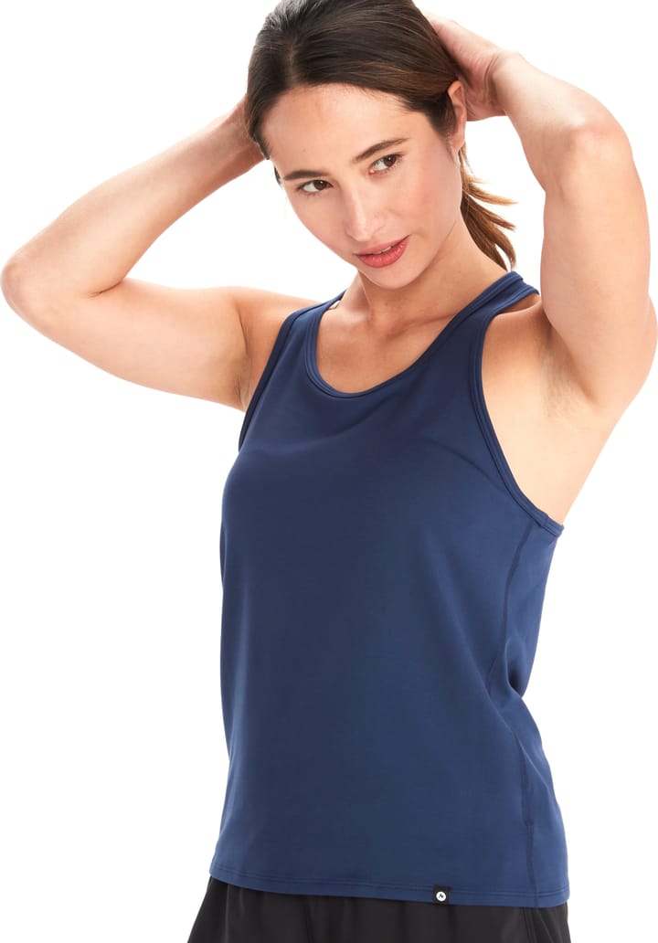 Women's Leda Racer Tank Arctic Navy Marmot