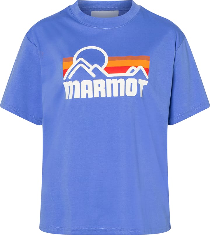 Women's Coastal Tee Short Sleeve Getaway Blue Marmot