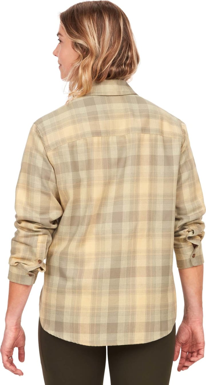 Women's Fairfax Light Weight Boyfriend Flannel Wheat Marmot