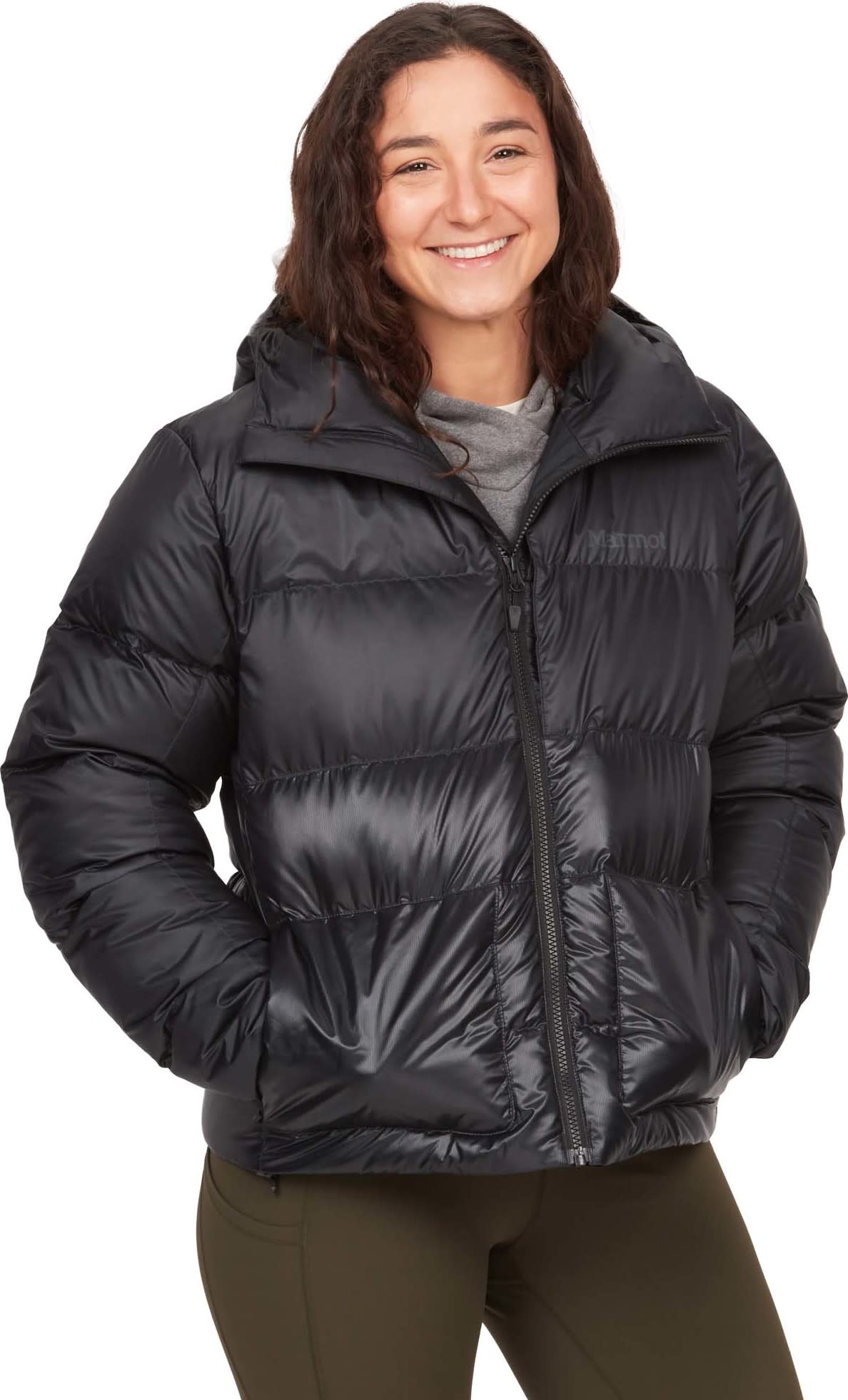 Women's Guides Down Hoody Black