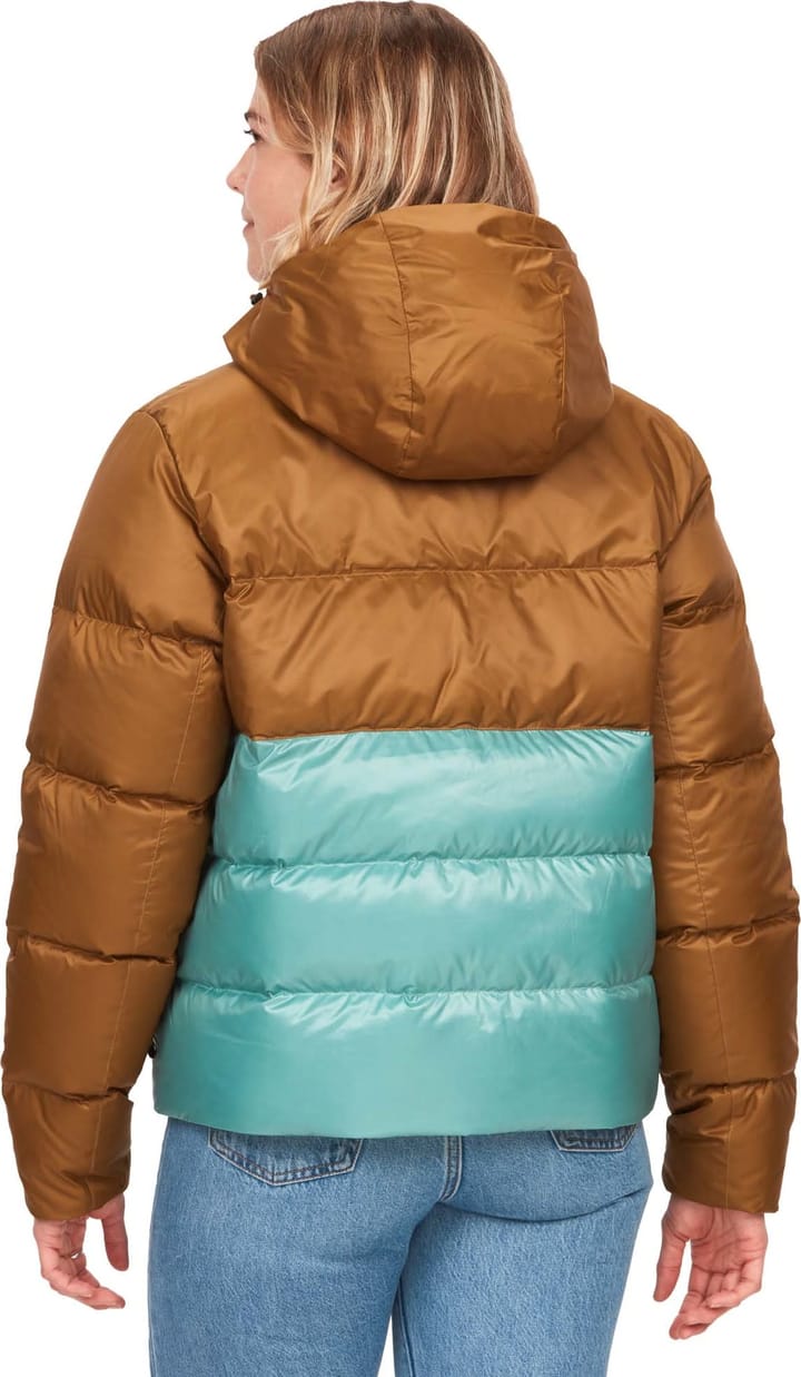 Women's Guides Down Hoody Hazel/Blue Agave Marmot