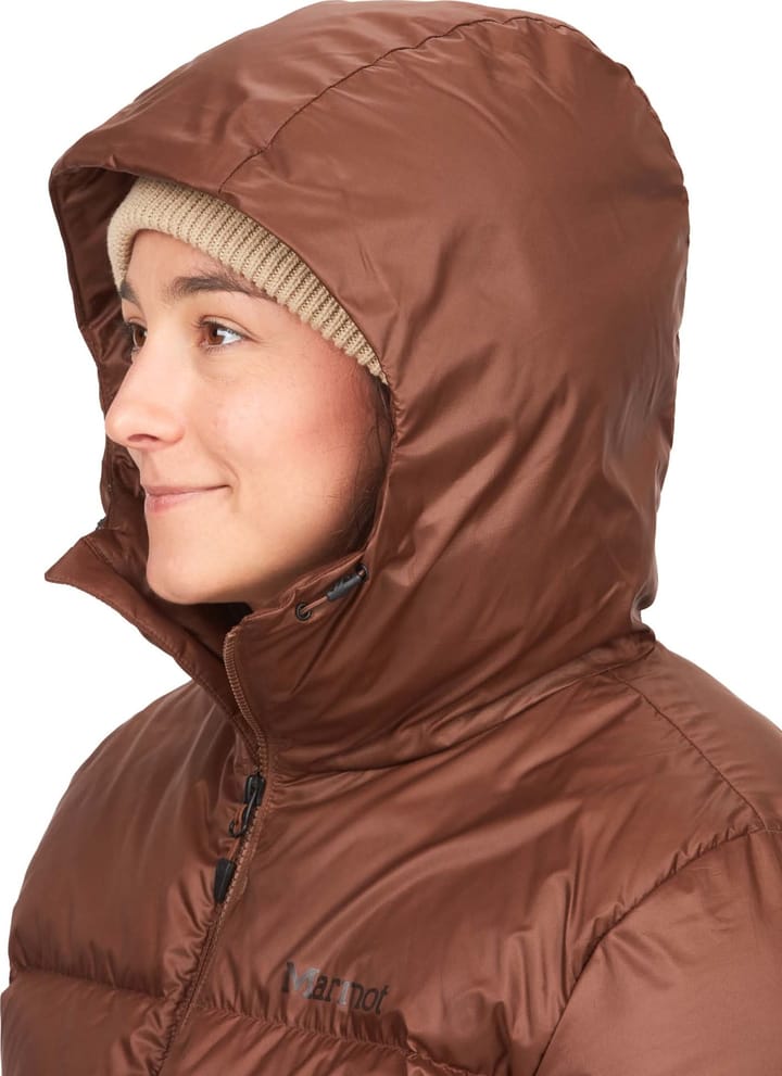 Women's Guides Down Hoody Pinecone/Grapefruit Marmot