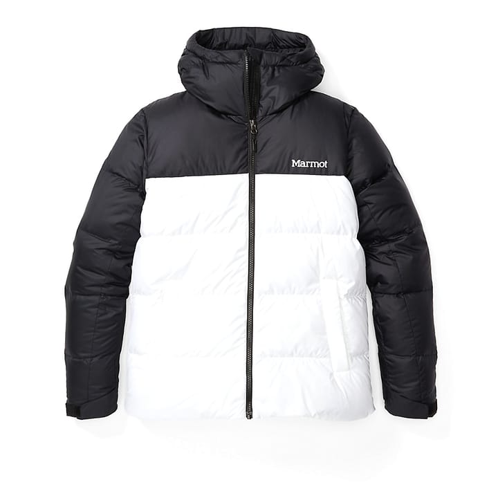 Marmot Women's Guides Down Hoody White/Black Marmot