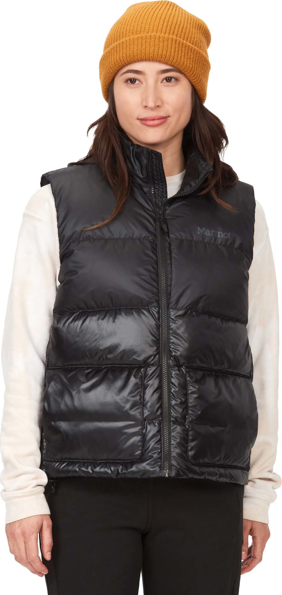 Marmot Women's Guides Down Vest Black L, Black