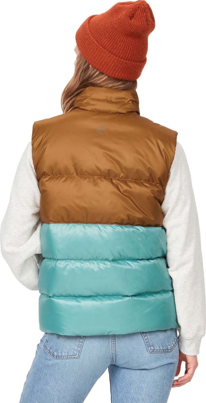Marmot Women's Guides Down Vest Hazel/Blue Agave Marmot
