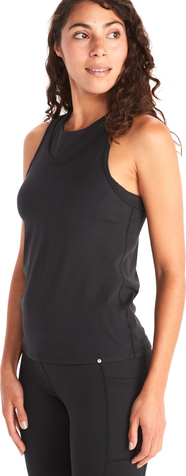 Marmot Women's Leda Racer Tank Black Marmot Marmot Women's Leda Racer Tank Black Marmot