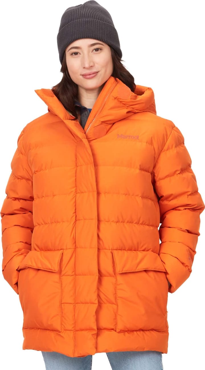 Marmot Women's Warmcube Gore-Tex Golden Mantle Jacket Tangelo Marmot