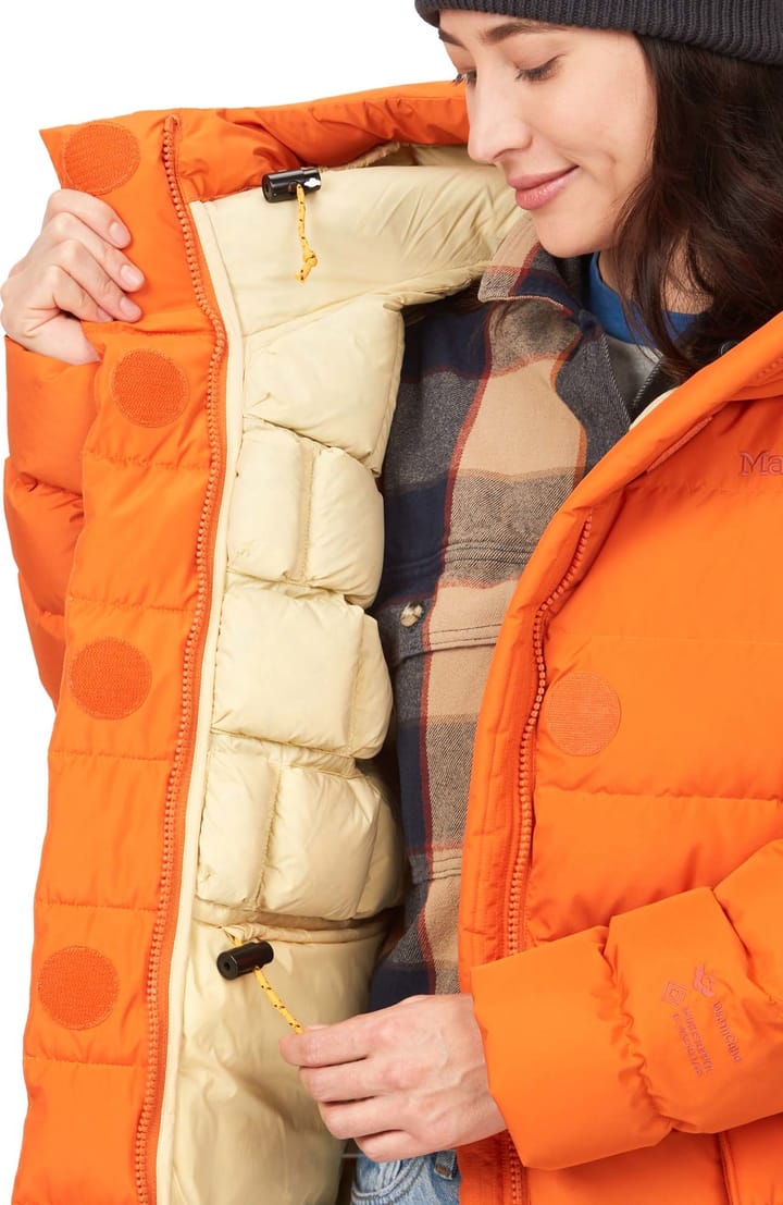 Women's Warmcube Gore-Tex Golden Mantle Jacket Tangelo Marmot