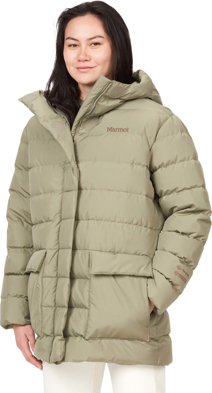 Marmot Women's Warmcube Gore-Tex Golden Mantle Jacket Vetiver Marmot