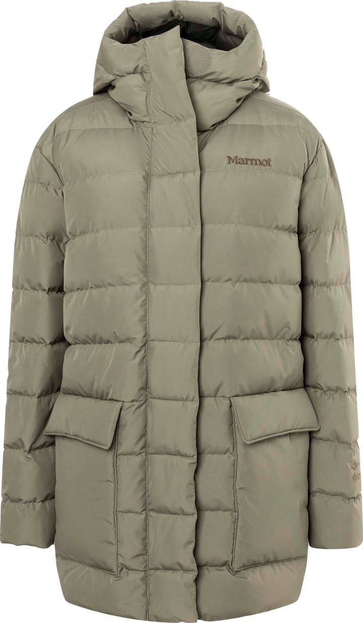 Marmot Women's Warmcube Gore-Tex Golden Mantle Jacket Vetiver Marmot