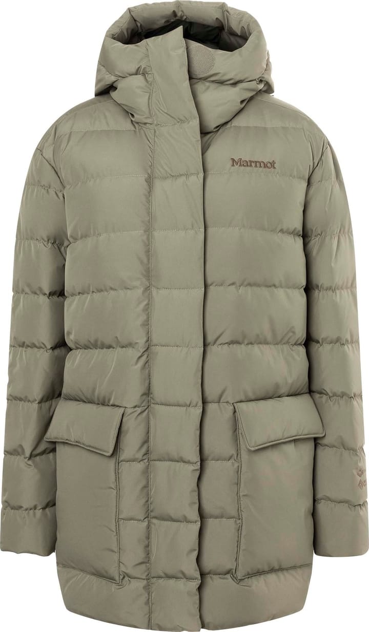 Marmot Women's Warmcube Gore-Tex Golden Mantle Jacket Vetiver Marmot