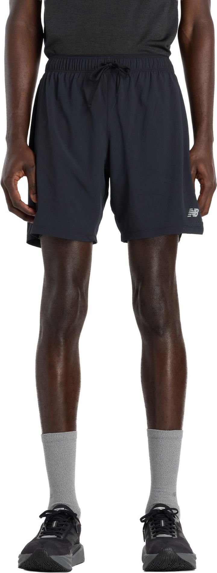 New Balance Men's RC Lined Short 7" Black New Balance