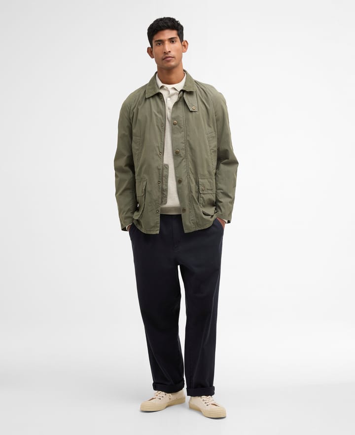 Barbour Men's Ashby Casual Dusty Olive Barbour
