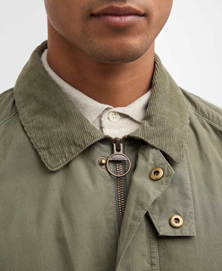 Barbour Men's Ashby Casual Dusty Olive Barbour