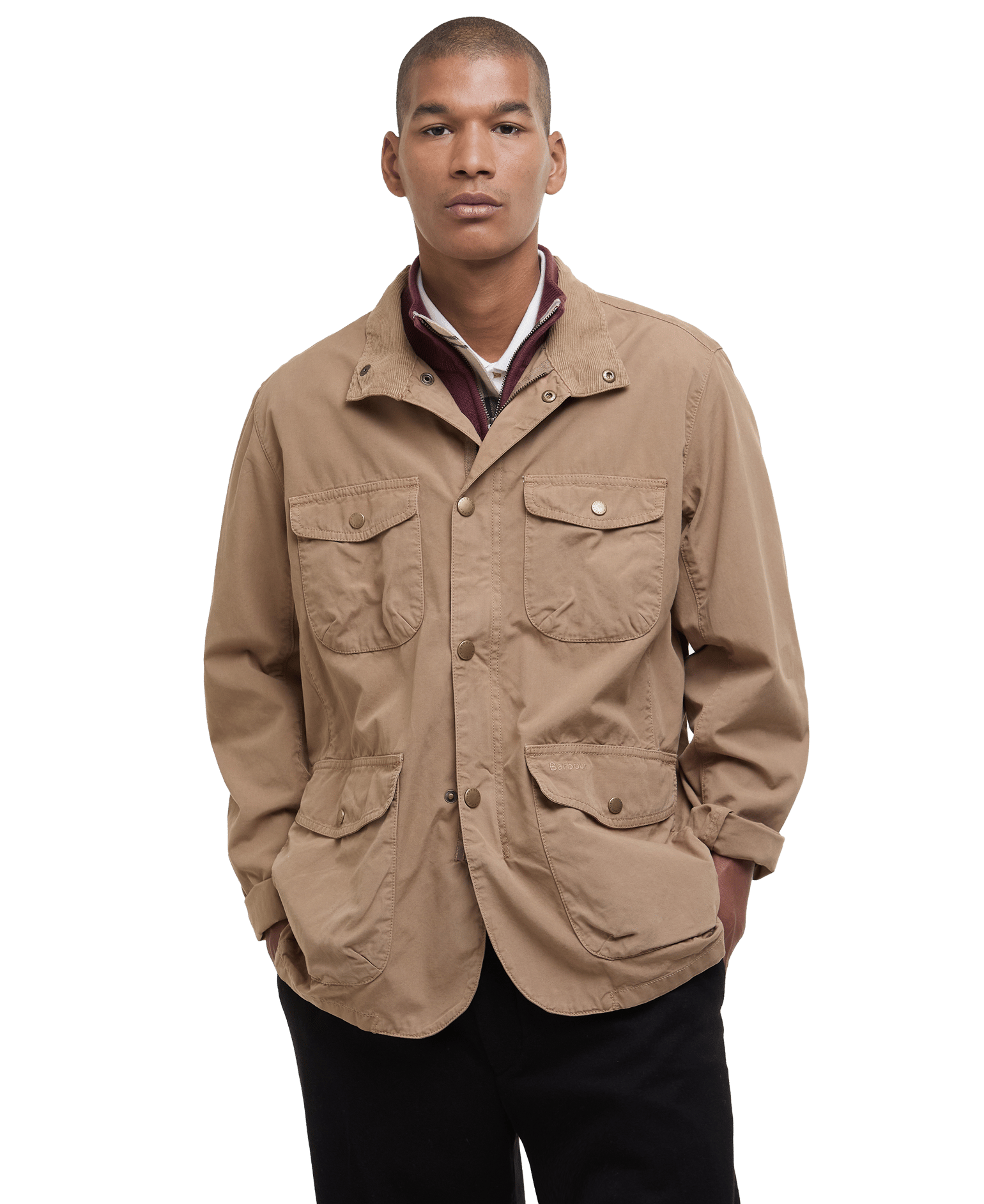 Barbour Men's Barbour Ogston Casual Jacket Stone