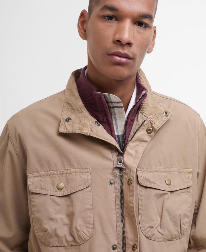 Barbour Men's Barbour Ogston Casual Jacket Stone Barbour Barbour Men's Barbour Ogston Casual Jacket Stone Barbour