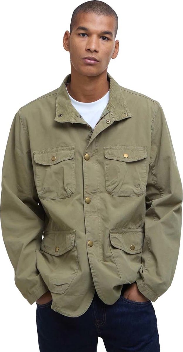 Barbour Men's Barbour Ogston Casual Jacket Bleached Olive Barbour