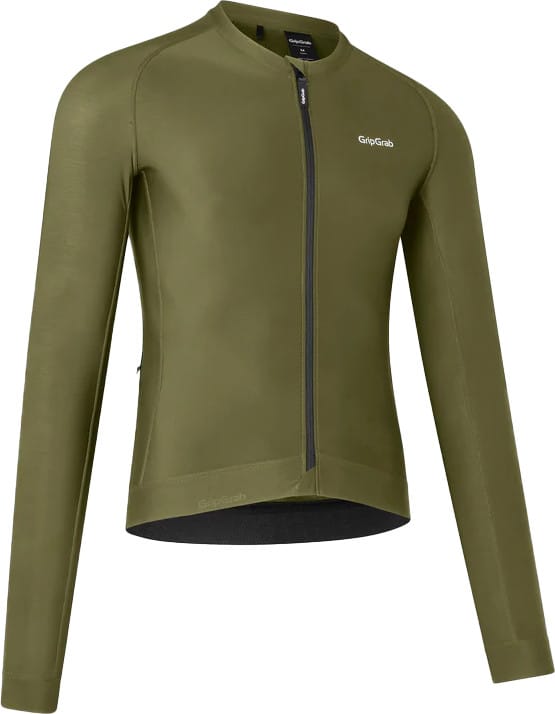 Gripgrab Men's Pacr Long Sleeve Jersey Olive Green Gripgrab