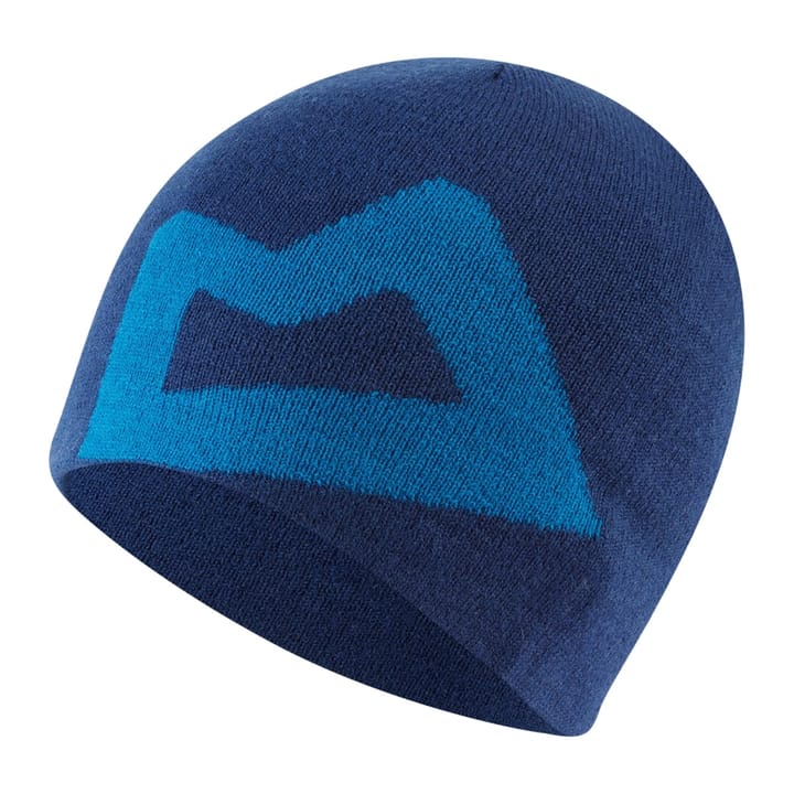 Mountain Equipment Branded Knitted Beanie Admiral/atlantic Mountain Equipment