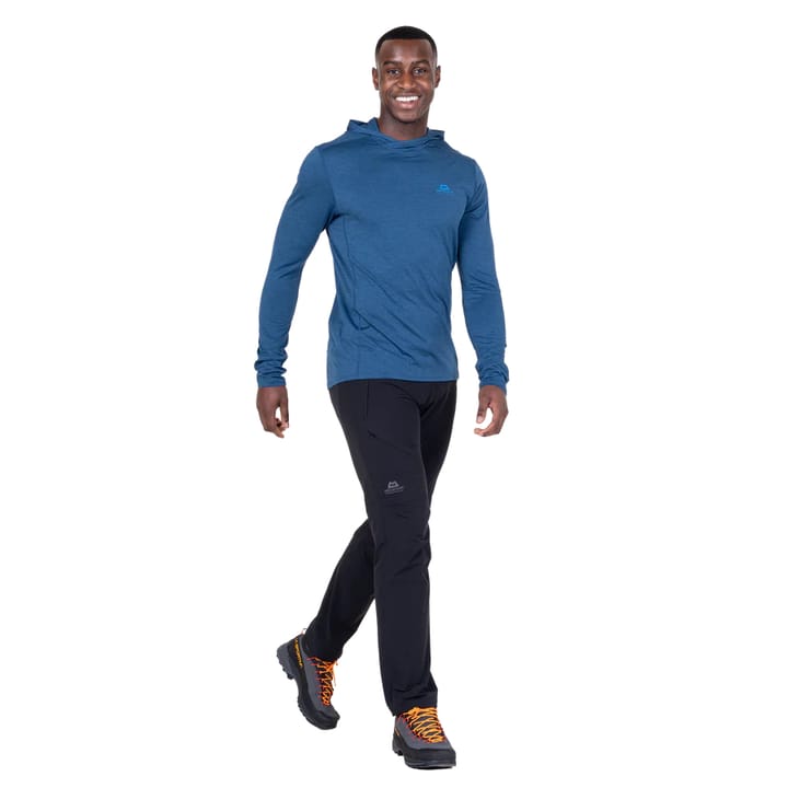 Mountain Equipment Glace Hooded Mens Top Admiral Blue Mountain Equipment