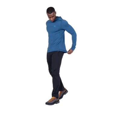 Mountain Equipment Glace Hooded Mens Top Admiral Blue Mountain Equipment