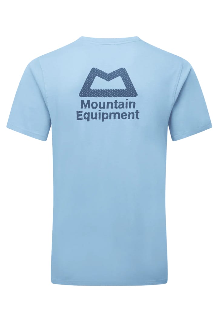 Mountain Equipment Everest Mens Tee Heritage Blue Mountain Equipment