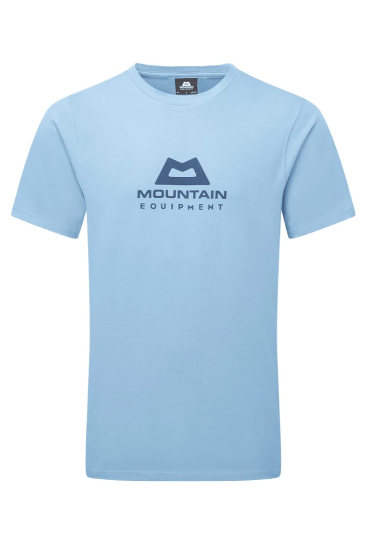 Mountain Equipment Emblem Mens Tee Heritage Blue Mountain Equipment