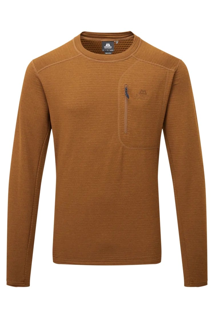 Mountain Equipment Apiro Mens Crew Walnut