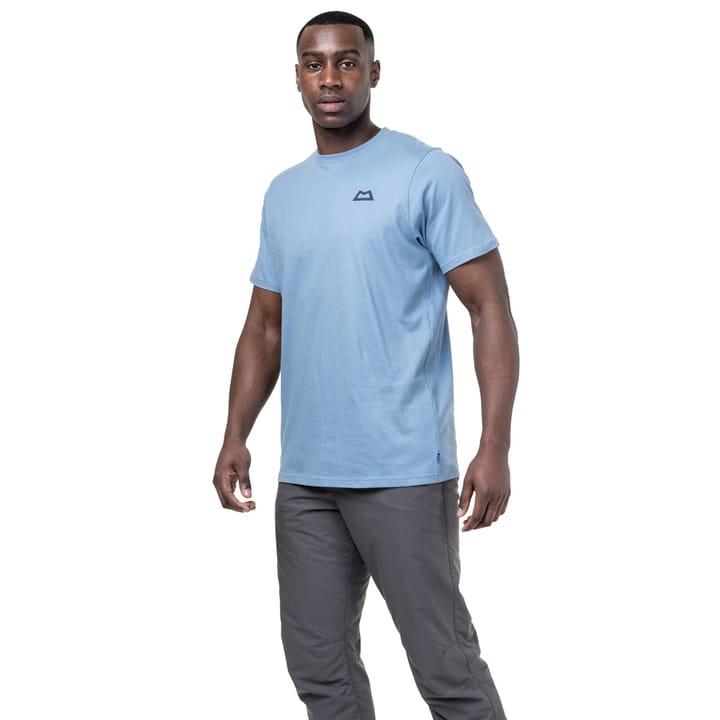 Mountain Equipment Everest Mens Tee Heritage Blue Mountain Equipment