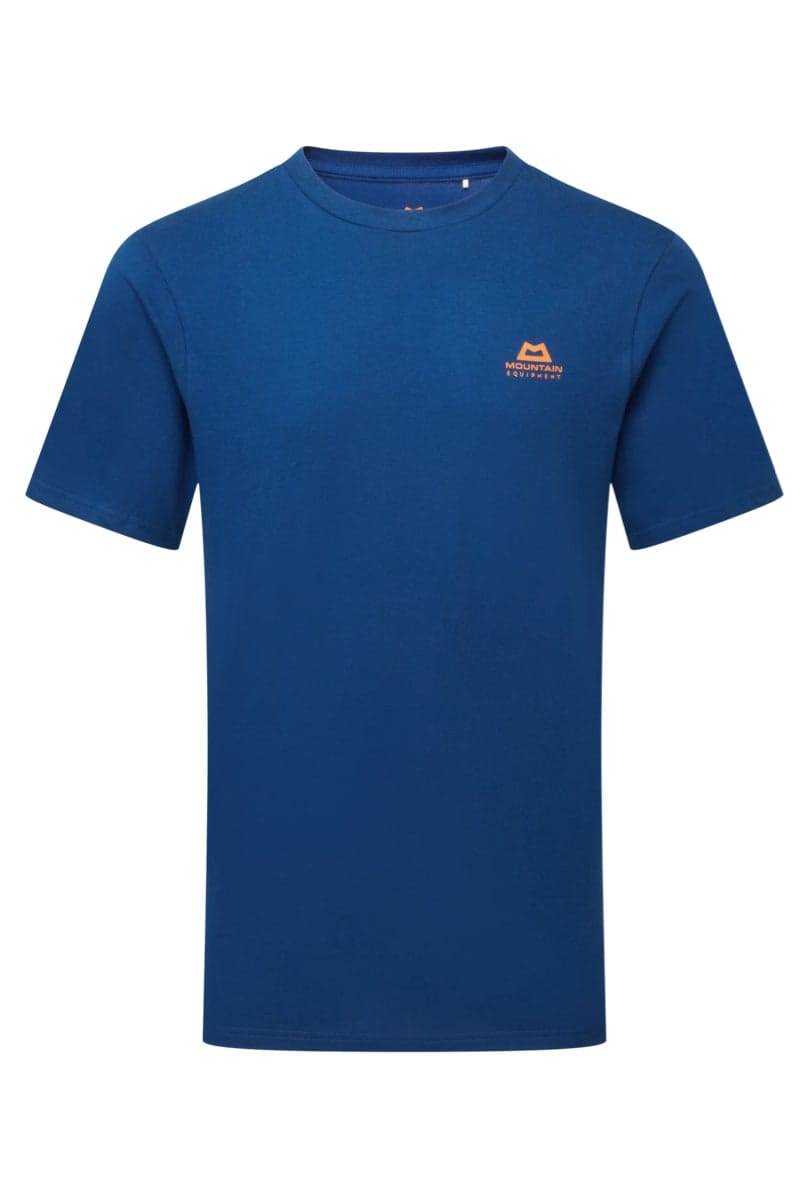 Mountain Equipment Men's Yorik On Wire Tee Admiral Blue