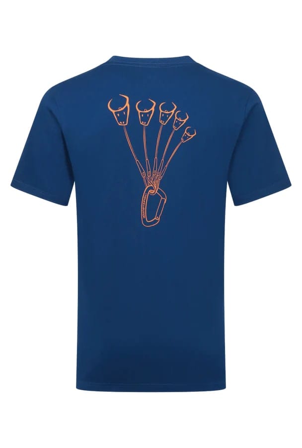 Mountain Equipment Men's Yorik On Wire Tee Admiral Blue Mountain Equipment
