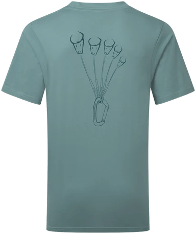 Mountain Equipment Men's Yorik On Wire Tee Goblin Blue Mountain Equipment