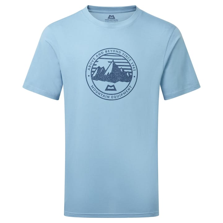 Mountain Equipment Roundel Mens Tee Heritage Blue Mountain Equipment