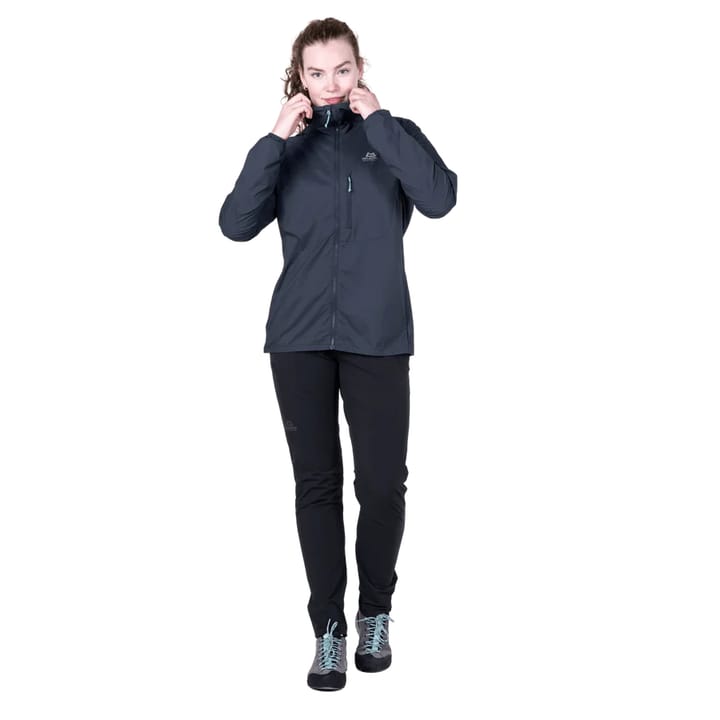 Mountain Equipment Aerofoil Hooded Wmns Jacket Blue Nights Mountain Equipment
