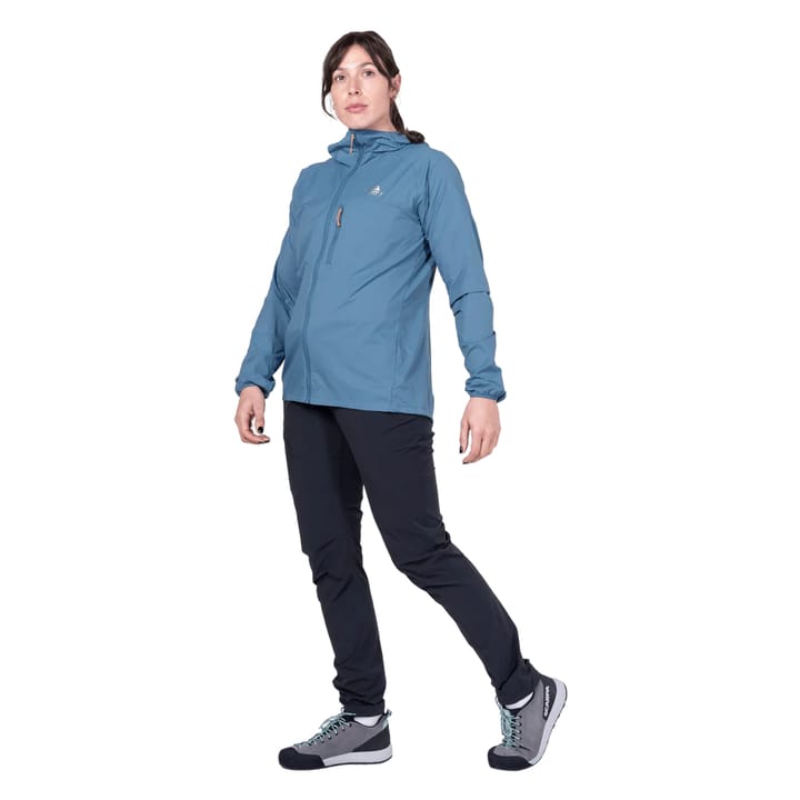 Mountain Equipment Aerofoil Hooded Wmns Jacket Stellar Blue Mountain Equipment