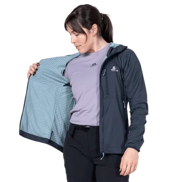 Mountain Equipment Aerotherm Wmns Jacket Stellar Blue Mountain Equipment