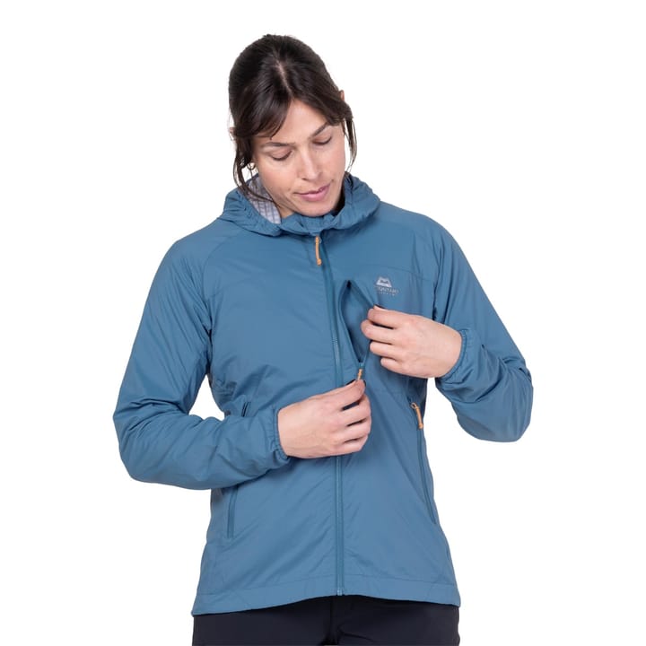 Mountain Equipment Aerotherm Wmns Jacket Stellar Blue Mountain Equipment
