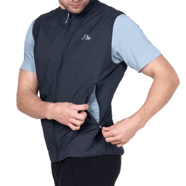 Mountain Equipment Aerotherm Mens Vest Blue Nights Mountain Equipment