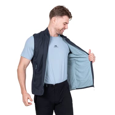Mountain Equipment Aerotherm Mens Vest Blue Nights Mountain Equipment