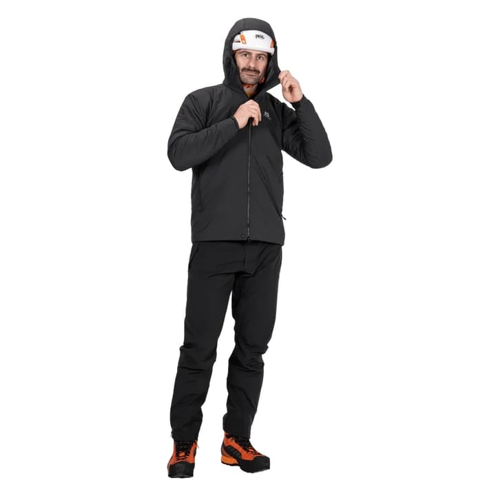 Mountain Equipment Intra Hooded Mens Jacket Black Mountain Equipment